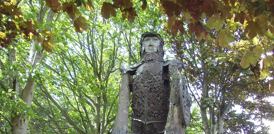 Explore a labyrinth of tunnels at The Forbidden Corner, Leyburn