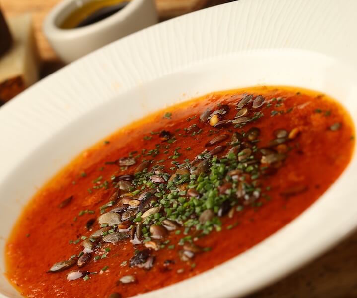 A vegan dish, served with vegan friendly ingredients.